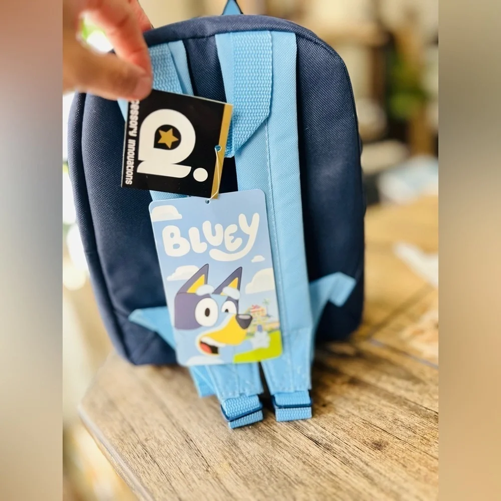 Bluey BBC Studios Toddler Bluey Backpack - Blue new